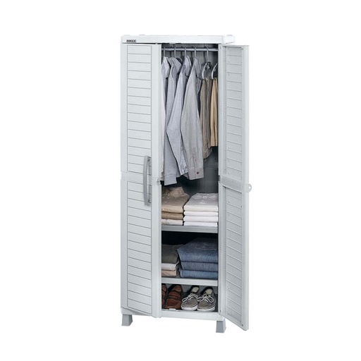 [16723] ARMARIO PARA ROPA BARU GRIS RIMAX  (7113)
