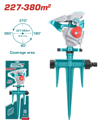 [20784] ASPERSOR DE RIEGO 3/4" 360° GIRATORIO SUPER TOTAL (THPS13601)