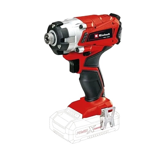 [16056] ATORNILLADOR DE IMPACTO INALAMBRICO EINHELL 1/4 10V 1 BATERIA 4AH + CARGADOR (TE-CI 18/LI)(4510030)