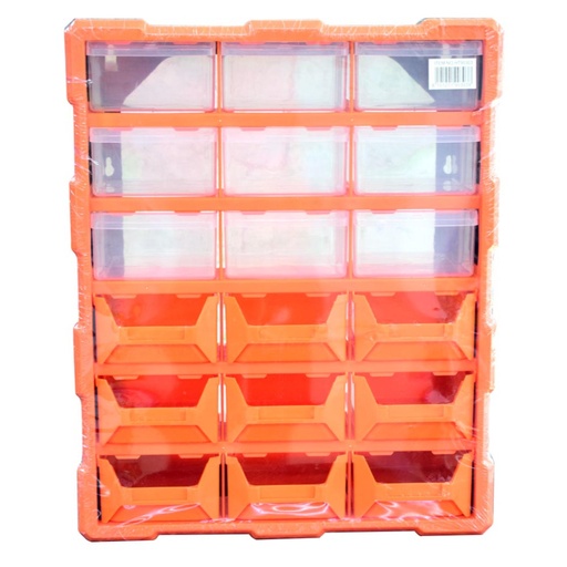 [13127] BANDEJA ORGANIZADORA Y APILABLE 18 GAVETAS MEDIANAS PLASTICAS (38-47*16 CMS)(HT90303)