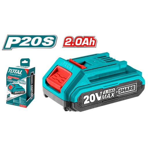 [14766] BATERIA 20V 2,0AH INDUSTRIAL ION LITHIUM TOTAL (TFBLI20011)