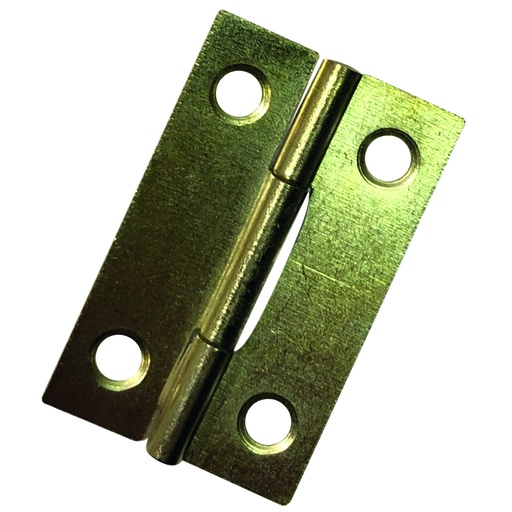 [8391K] BISAGRA COMUN DORADA 1 1-2 C.22 PQT X 6 UNDS UDUKE