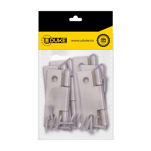 [8391K] BISAGRA COMUN DORADA 1 1-2 C.22 PQT X 6 UNDS UDUKE