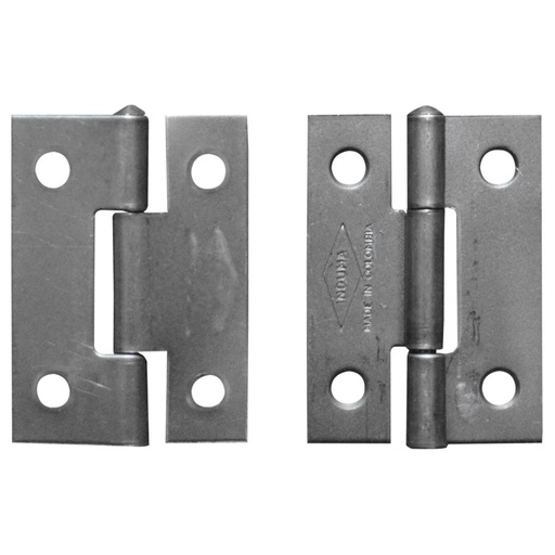 [10018] BISAGRA COMUN HIERRO INDUMA 1 1/2 C.22 (CAJITA X 12 PAR)(T1103-0022)