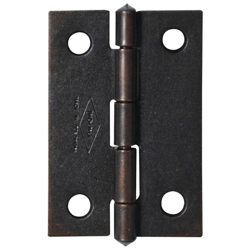 [10532] BISAGRA COMUN INDUMA 2" PAVONADA  (PRECIO X 12 PRS)(T1303-194)(T1103-0051)