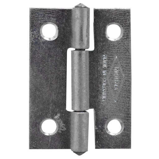 [10334] BISAGRA COMUN ZINCADA INDUMA 2 (CAJITA X 12 PAR)(T1103-0053)