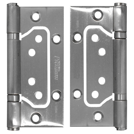 [11497] BISAGRA OMEGA ACERO INOXIDABLE INDUMA PREMIUM 4"  (PRECIO X 1 PAR) (TC302-0003)