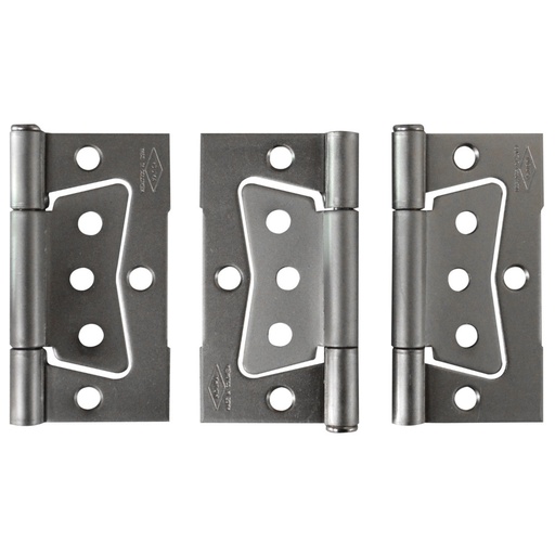 [9682] BISAGRA OMEGA INDUMA 3" NIQUEL SATIN ( CARPINTERIA) (PRECIO X 12 PRS) TRIO (T1306-151)(T1107-0046)