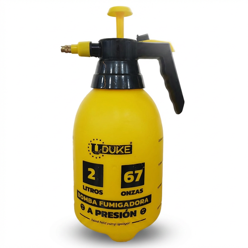 [13045] BOMBA FUMIGADORA JARDINERA UDUKE AMARILLA CAP-2 LTS (HT90325)