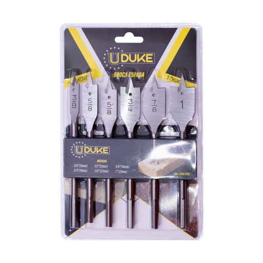 [908] BROCA ESPADA JUEGO X 6 PCS (HT20257)