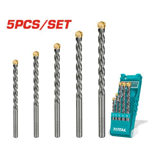 [20942] BROCA MURO JUEGO X 5 PZS INDUSTRIAL SUPER SELECT TOTAL (UTACSD5051)