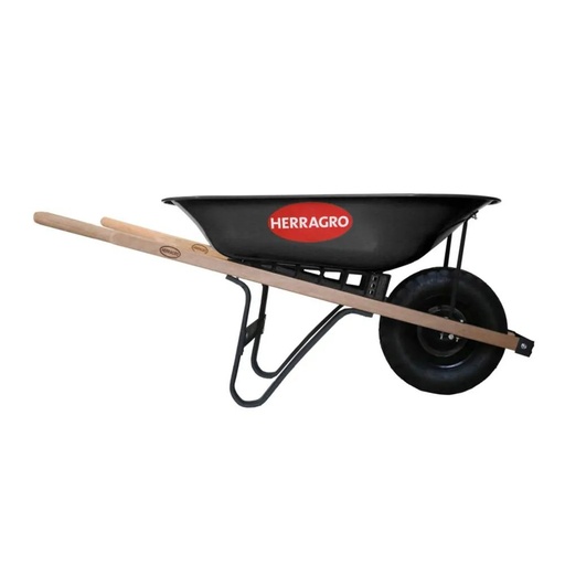 [10047D] BUGUI HERRAGRO PLATON NEGRO METALICO 65L CHASIS MAD (LLANTA ANTIPINCHAZO)(1217090021)