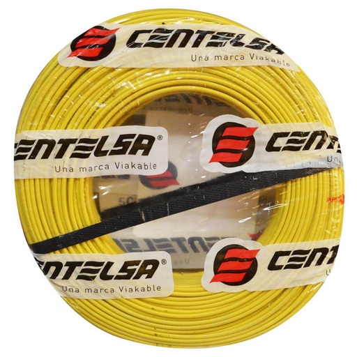 [6728C] CABLE CENTELSA 7 HILOS 12  (AMARILLO)
