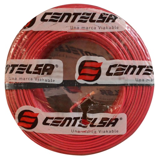 [6729E] CABLE CENTELSA 7 HILOS 14 (ROJO)
