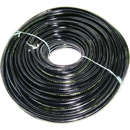 [3359] CABLE ENCAUCHETADO ECONOMICO 3X12 100 MTS (REF-T1-2292)