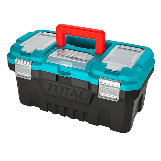 [15357] CAJA HERRAMIENTA 17 PLASTICA CIERRE METALICO TOTAL (TPBX0172)