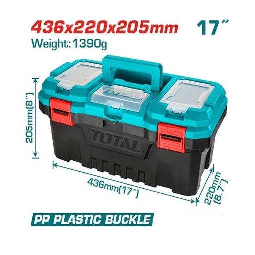 [15432] CAJA HERRAMIENTA 17 PLASTICA SUPER SELECT TOTAL (TPBX0171)