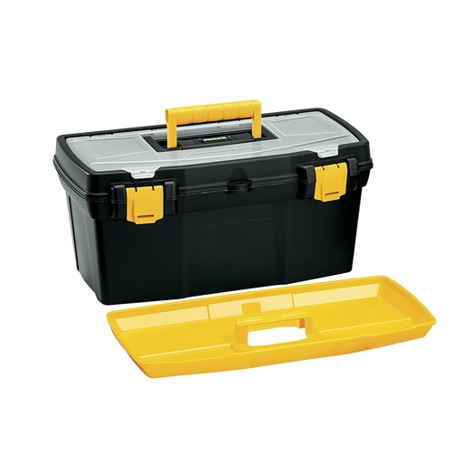 [15047] CAJA HERRAMIENTA 19 TAPA PANAL NEGRA RIMAX (5360)