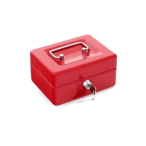 [2224] CAJA MENOR METAL TRADICIONAL PEQUENA 200X160X90MM (HT20263)(KCB-605)