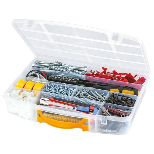 [15396] CAJA ORGANIZADORA 330 13" 10 COMPARTIMIENTOS RIMAX (3614)