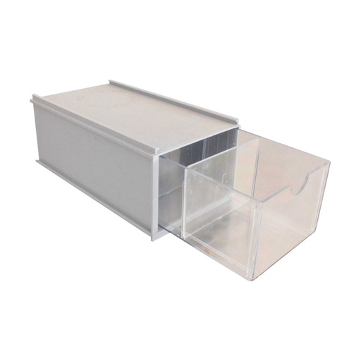 [5360] CAJA ORGANIZADORA MEDIANA  3E (ANCHO 13.6 ALTO 10 LARGO 23 CMS)