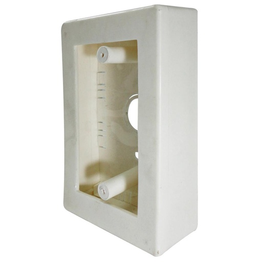 [5703] CAJA PARA CANALETA R/G (RETIE) (BLANCA)