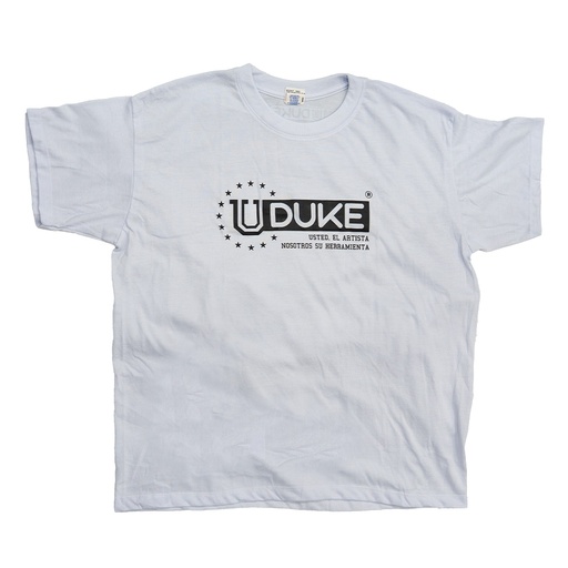 [T81] CAMISETA CUELLO REDONDO TALLA L BLANCO UDUKE (800165)