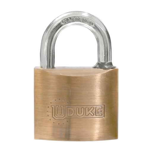 [6333K] CANDADO 30MM BRONCE FINO EN BLISTER UDUKE (GARANTIA 5 ANOS)