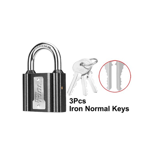 [15702] CANDADO 32 MM NEGRO TOTAL (TLK31321)