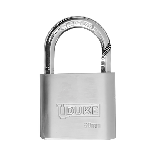 [14412] CANDADO 50MM CROMADO PULIDO EN BLISTER UDUKE (HT1508)