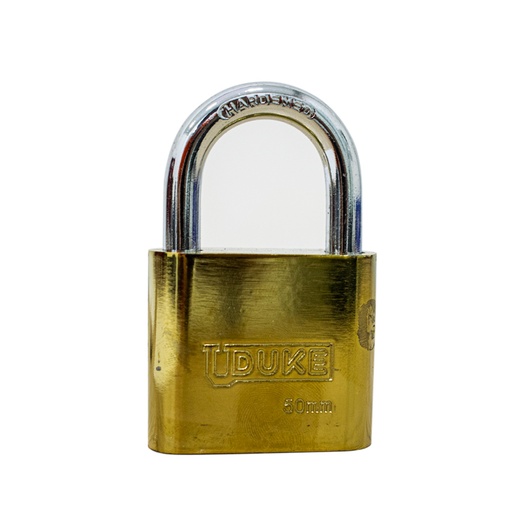[14416] CANDADO 50MM DORADO PULIDO EN BLISTER UDUKE (HT1512)