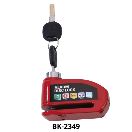 [18454A] CANDADO PARA MOTO CON ALARMA (BK-2349)