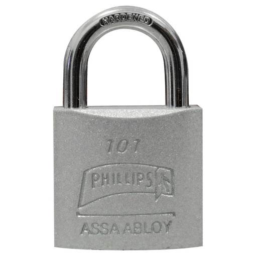 [11815] CANDADO PHILLIPS CROMADO OPACO 32 (YALE-ASSA ABLOY) (8853)