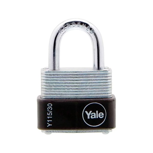 [16496] CANDADO YALE LAMINADO Y115-30MM (8405)