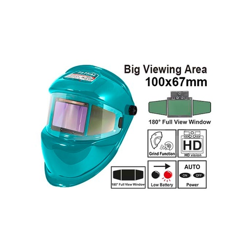[15718] CARETA SOLDAR INTELIGENTE INDUSTRIAL DE NYLON VERDE TOTAL (TSP9103)