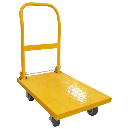 [8284] CARRETILLA CON PLATAFORMA METALICA CAPACIDAD 500 KLGS (4 RUEDAS) (HT50053)