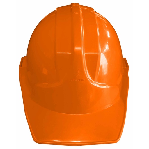 [12699] CASCO CONSTRUCCION  PROFESIONAL NARANJA RACHET (CON NORMAS-DIELECTRICO