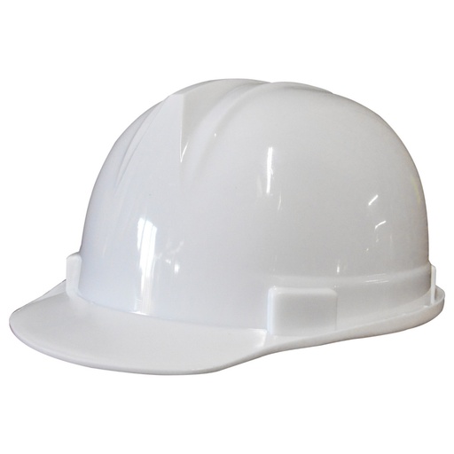 [1880] CASCO CONSTRUCCION ECONOMICO BLANCO CON BARBUQUEJO (SIN NORMA)(HT50090)