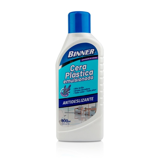 [19064] CERA PLASTICA EMULSIONADA 800ML LAVANDA BINNER