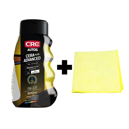[15868A] CERA TEFLON 500 ML PLUS AUTOMOTRIZ GRATIS PAÑO MICROFIBRA (20011478)