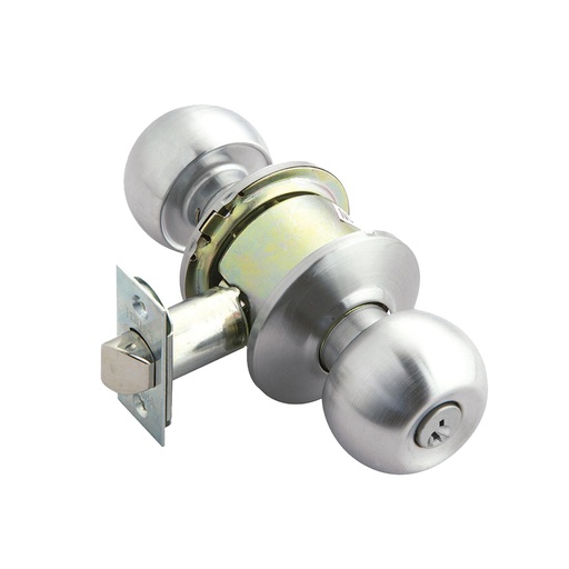 [16491] CHAPA BOLA ALCOBA P/METALICO ACERO INOXIDABLE PHILLIPS DENVER (6746)