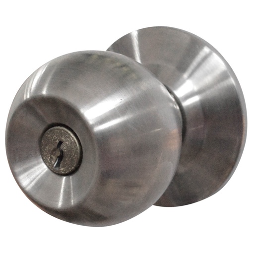[4966] CHAPA BOLA BANO P/METALICO UDUKE ACERO INOX (COLOR SATINADA) (5872-SS) (HT20582)