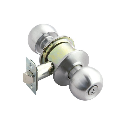 [16492] CHAPA BOLA ENTRADA PRINCIPAL P/METALICO ACERO INOXIDABLE PHILLIPS DENVER (6747)