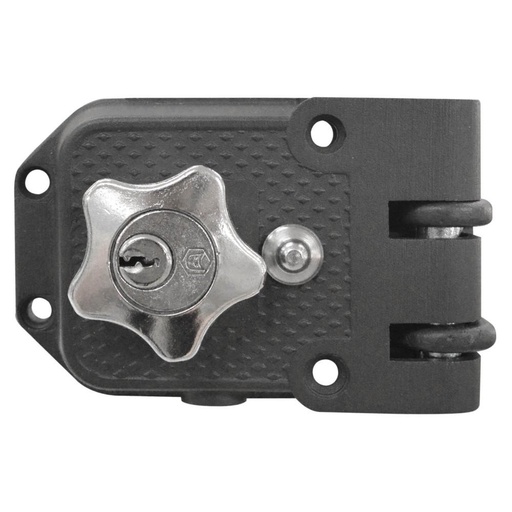 [9059] CHAPA CANDADO GATO 777 DERECHA CON ROSETA (777) (477701*