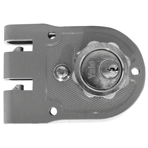 [7484] CHAPA CANDADO YALE 396  DERECHA CON ROSETA (3025)