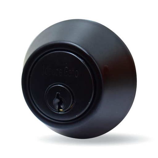 [16069] CHAPA CERROJO SEGURIDAD GATO CON PERILLA NEGRO REF-791