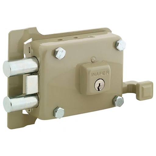 [7933] CHAPA DE S/P INAFER 2 BARRAS ANTI-TALADRO DERECHA (C-999)(22SD000)