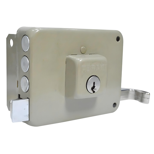 [7936] CHAPA DE S/P INAFER 3 BARRAS ANTI-TALADRO MEGA IZQUIERDA (C-333)(24MICC0)