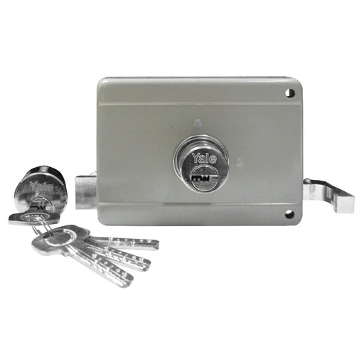 [8711] CHAPA DE S/P YALE 987 1/4 DERECHA LLAVE PUNTO (3116)