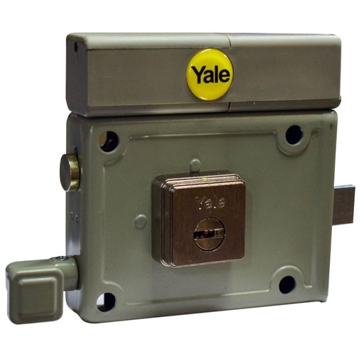 [13111] CHAPA DE S/P YALE 987 PLUS 1/4 DERECHA LLAVE PUNTO CON ALARMA  (3157)